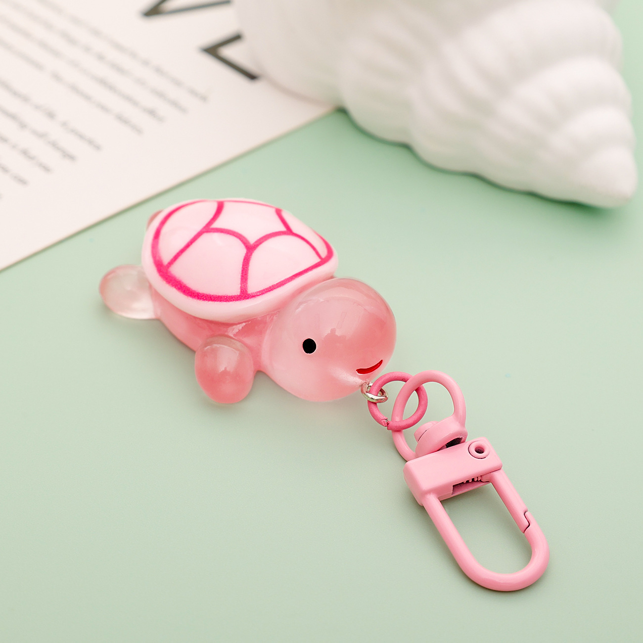 Cute Luminous Little Turtle Keychain - Image 4
