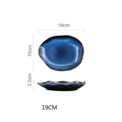 Household Ceramic Western Irregular Plates - Image 4