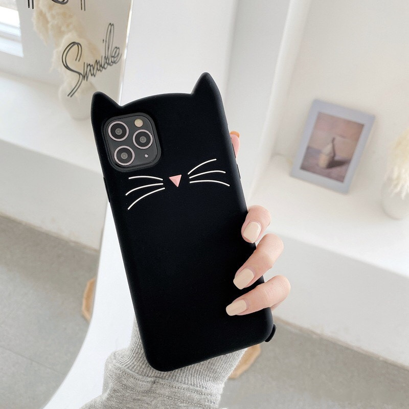 Whiskered Cat Mobile Phone Case - Image 5