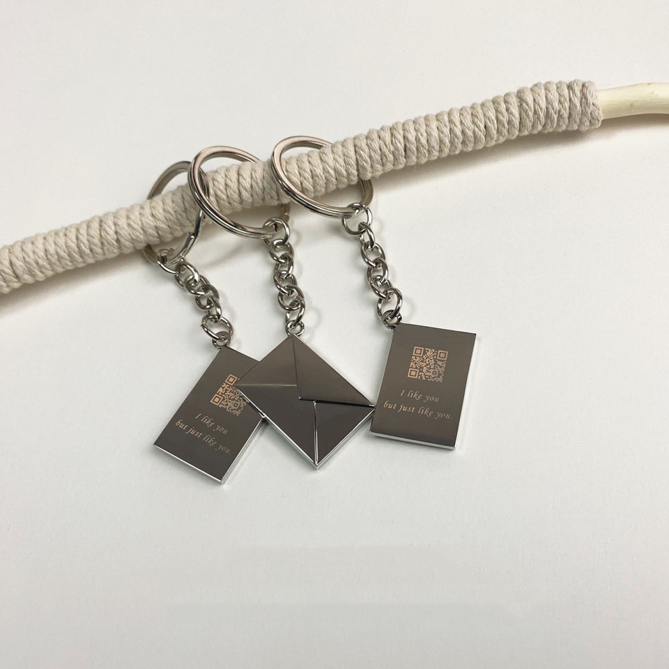 Envelope Express Zinc Alloy Keychain - Image 6