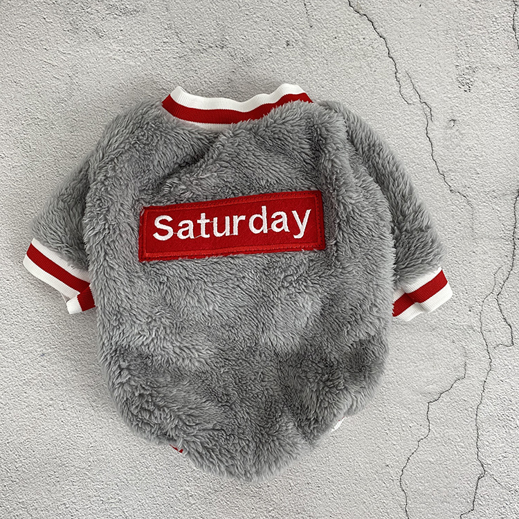 Pet Saturday Fleece Sweater For Dog - Image 2