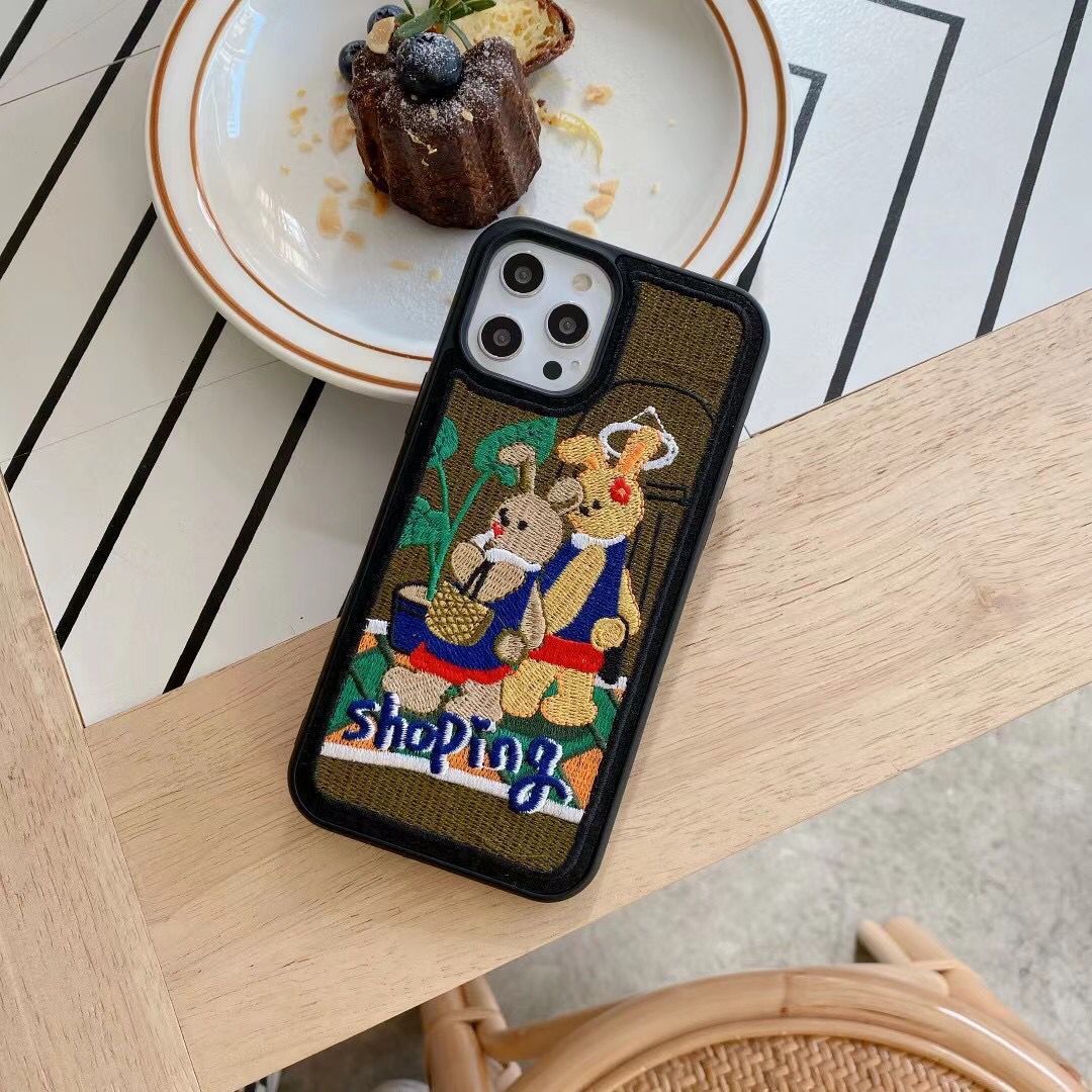 Embroidery Cartoon Mobile Phone Case - Image 5