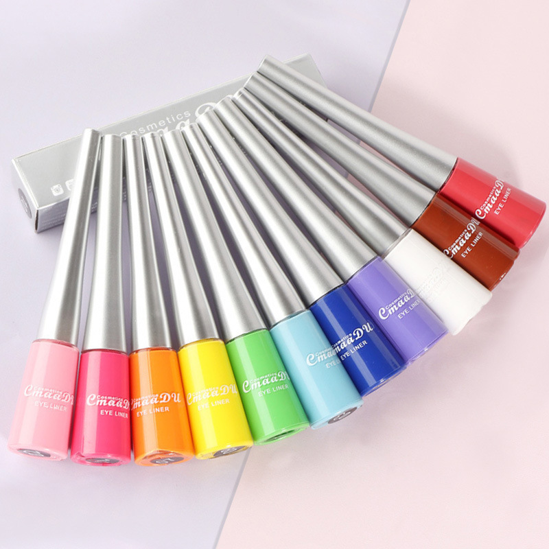 Quick-Dry Matte Liquid Colored Eyeliner