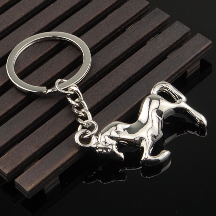 Creative Metal Pony Keychain