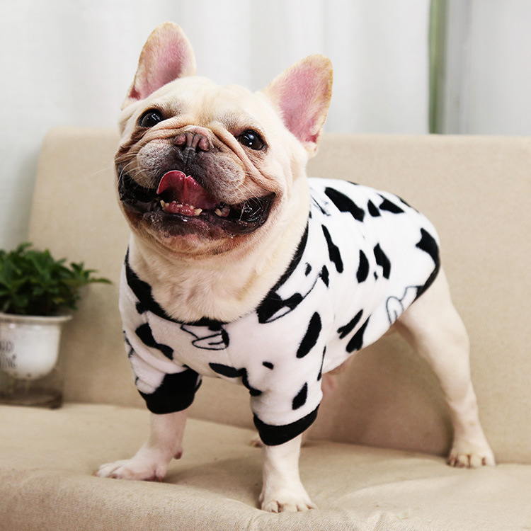 Printed Avacado Puppy Pajamas Jacket - Image 5