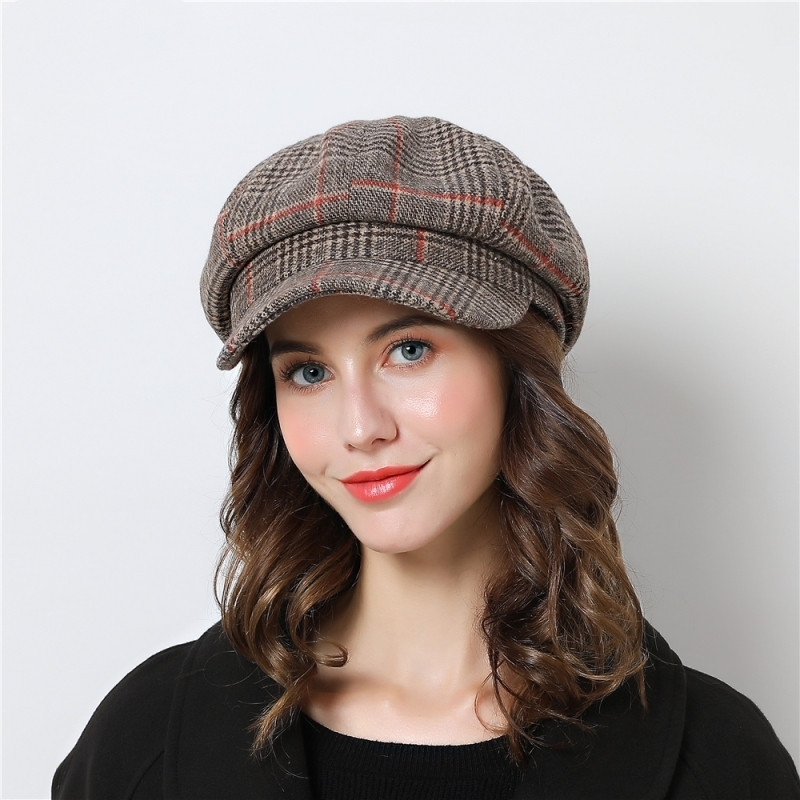 Casual Old School Check Hat