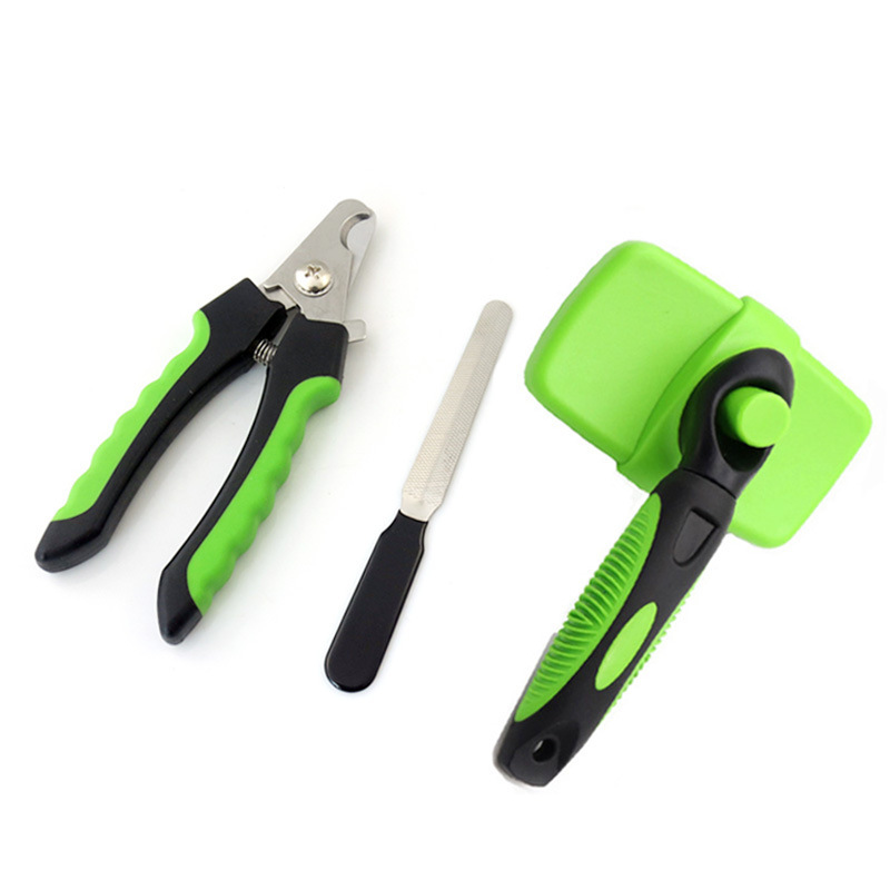 Pet Hair Removal Grooming Comb Kit