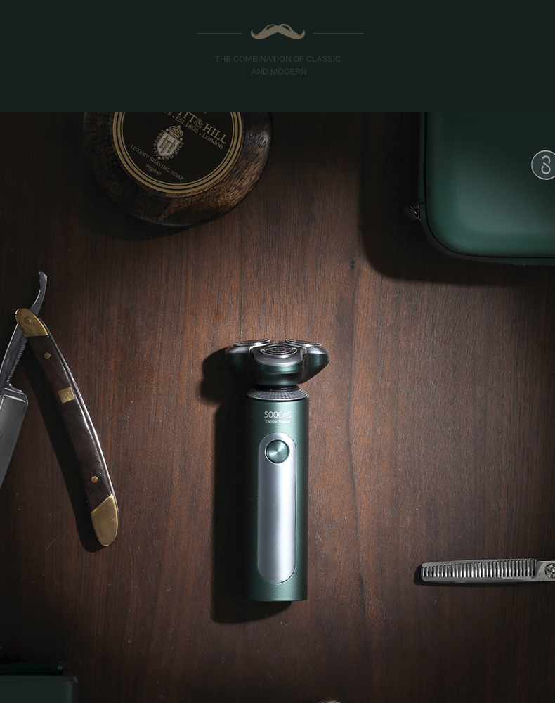 Rechargeable Soushi Electric Shaver - Image 2