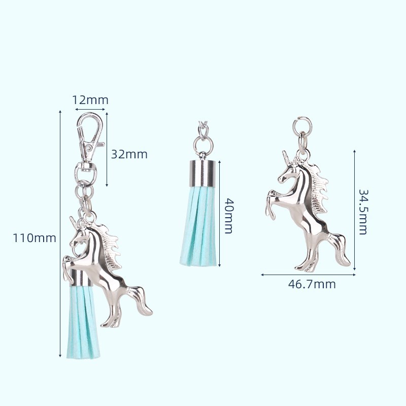 Hand Account Tassel Pendant Keychain - Image 3
