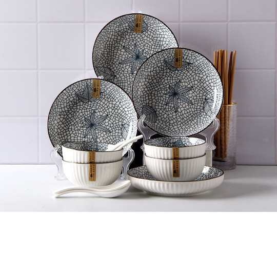 Creative Style Rice Red Dishes & Plate