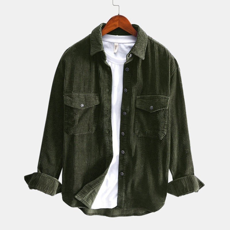 Retro Corduroy Shirt - Image 2