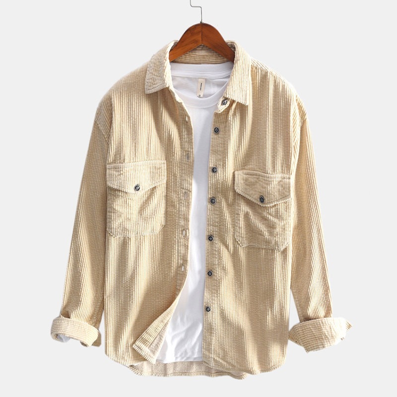 Retro Corduroy Shirt - Image 4