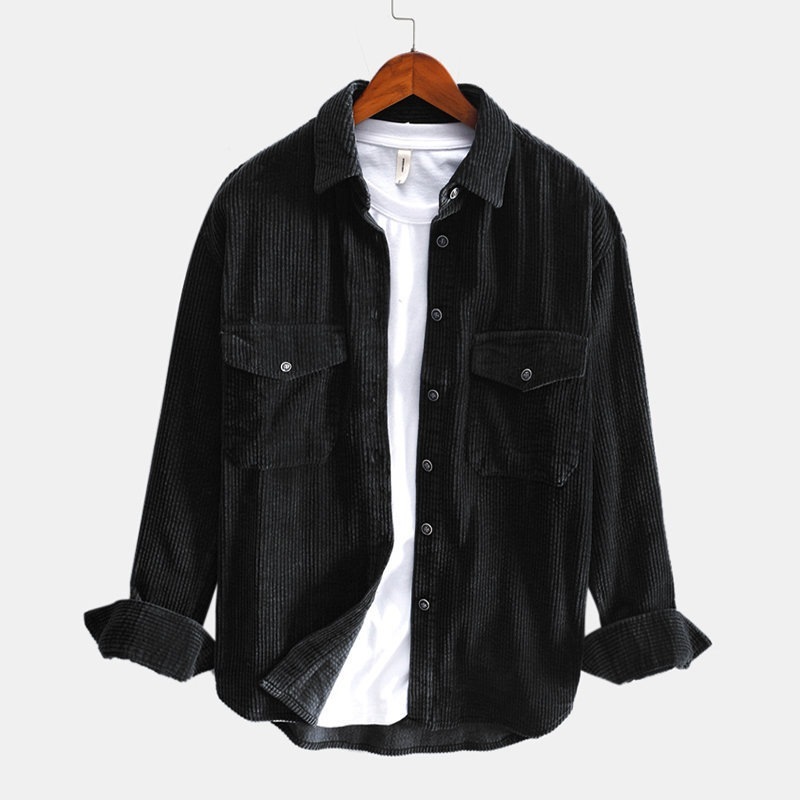 Retro Corduroy Shirt - Image 5