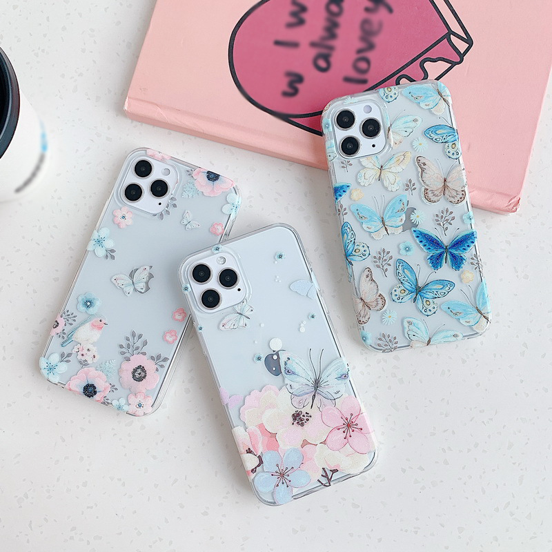 Glitter Butterfly Protective Phone Case - Image 7