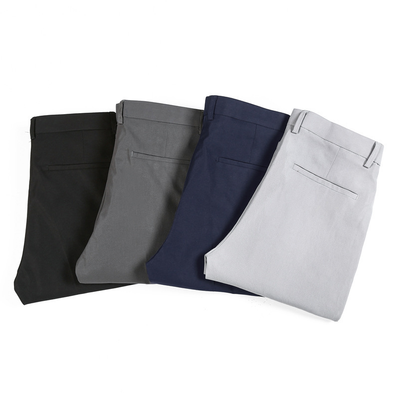 Trendy Nine-point Men's Slim Casual Trousers - Image 4