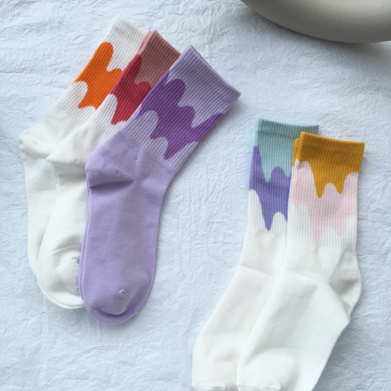 Candy Color Street Tube Socks