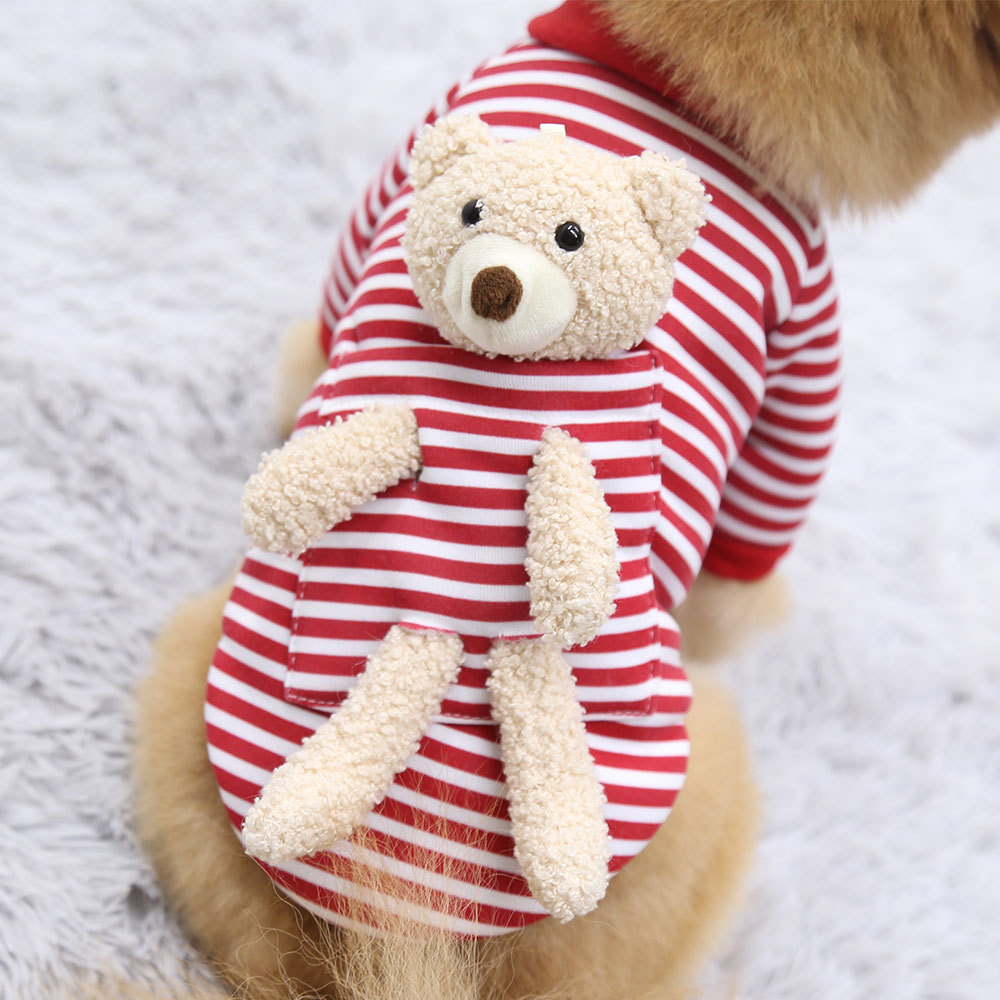 Cute Teddy Bear Pet Dog Cloth - Image 3