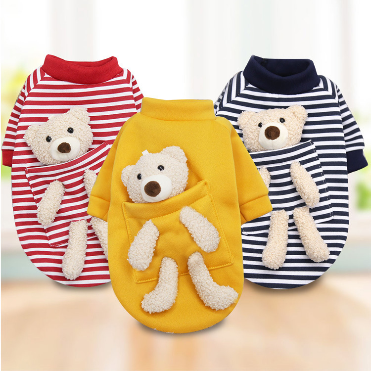 Cute Teddy Bear Pet Dog Cloth - Image 4