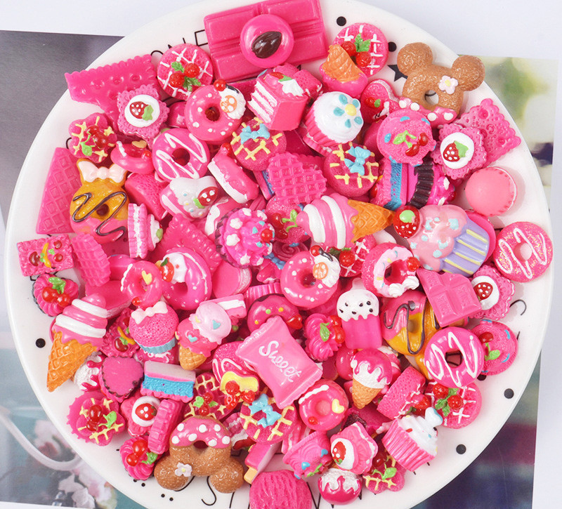 Lucky Bag Simulation Resin Accessories