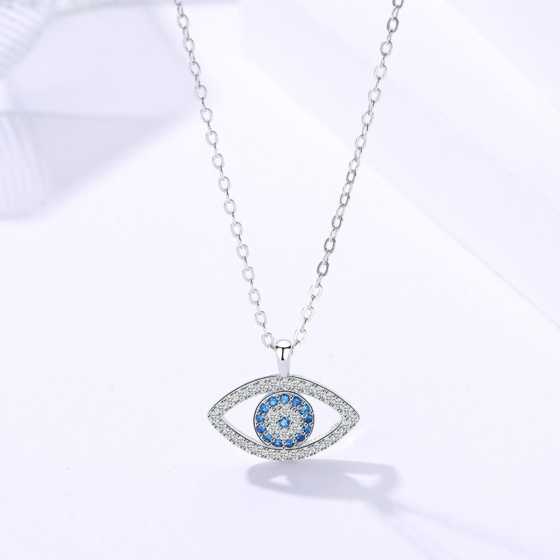 Atmospheric Demon Eye Necklace