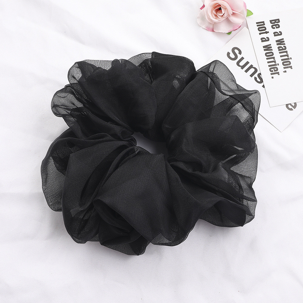 Flower Hair Ring Head Rope