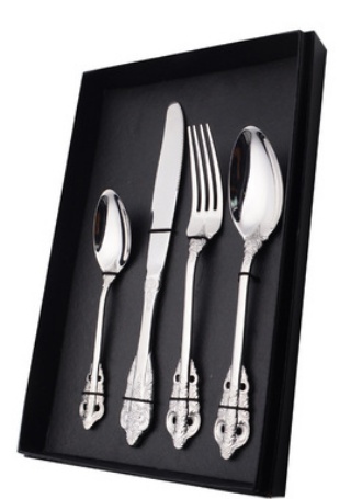 Retro Carved Palace Steak Cutlery Set - Image 6