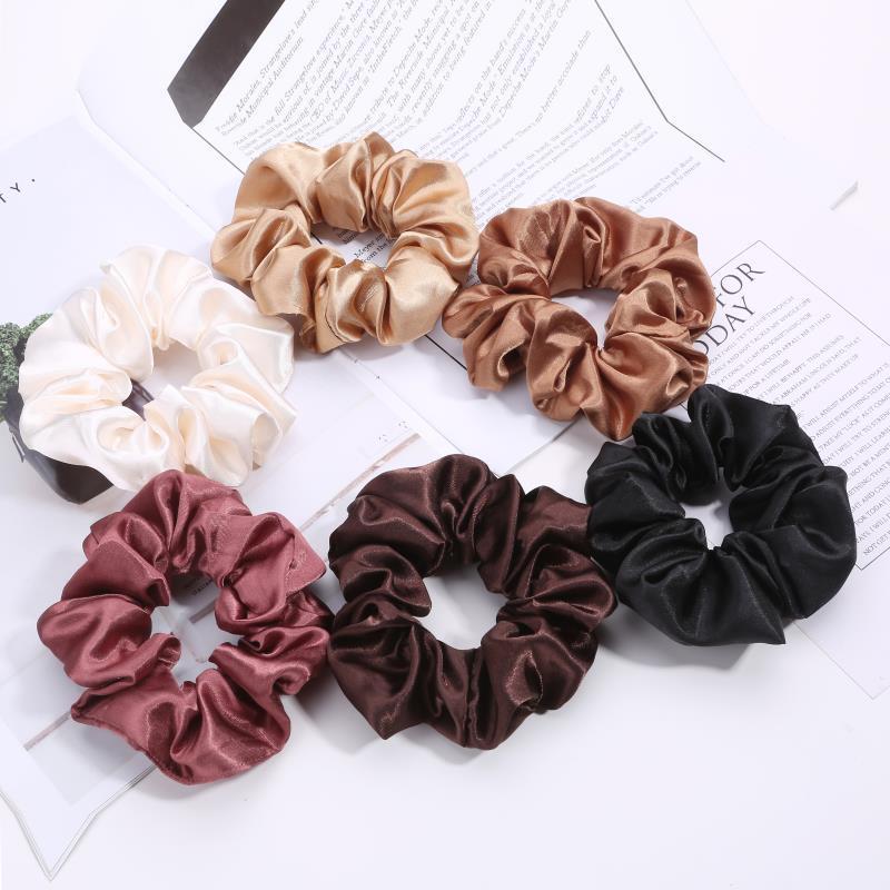 Pure Color Circle Head Rope Band