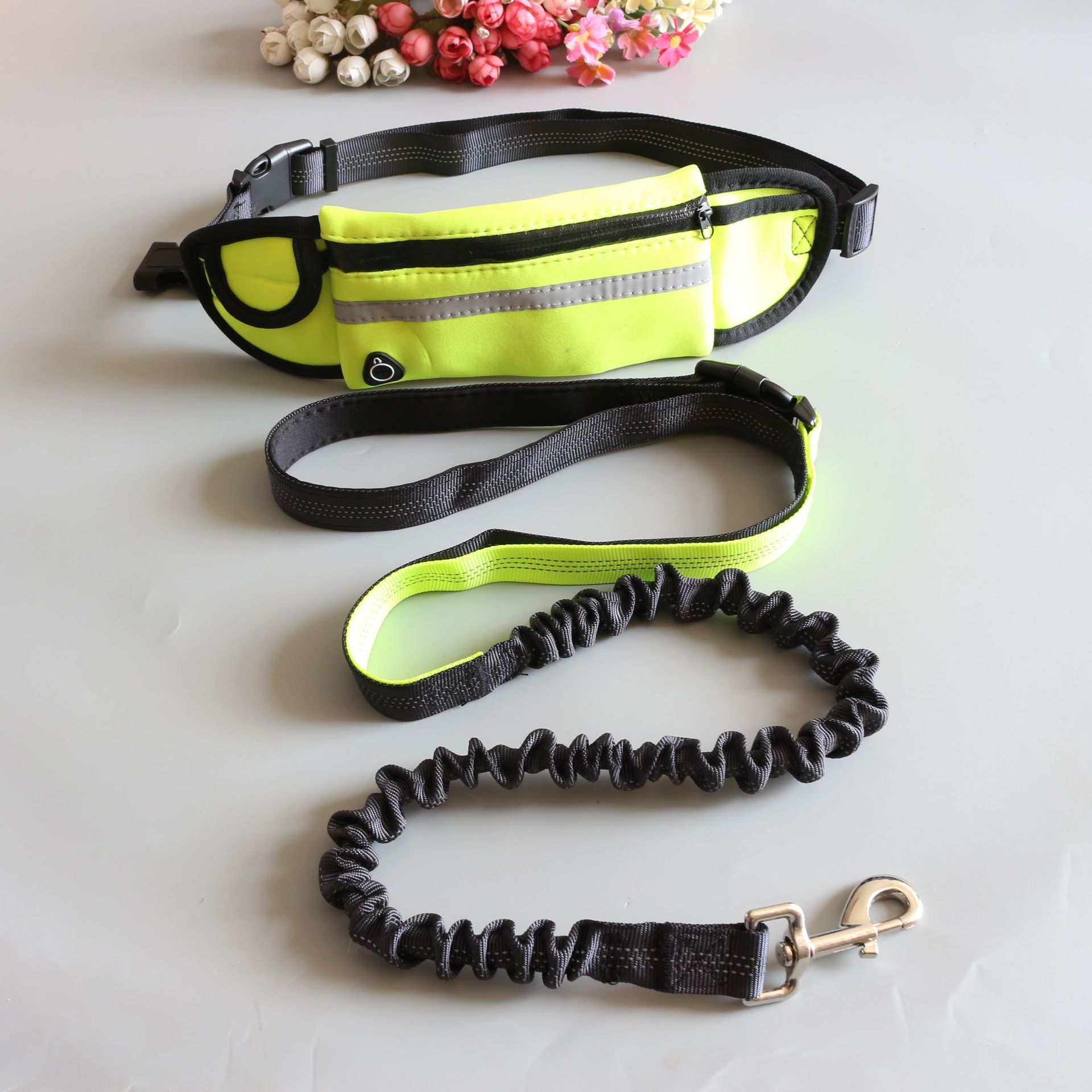 Pocket Running Two-Pcs Pet Traction Rope Suit - Image 6