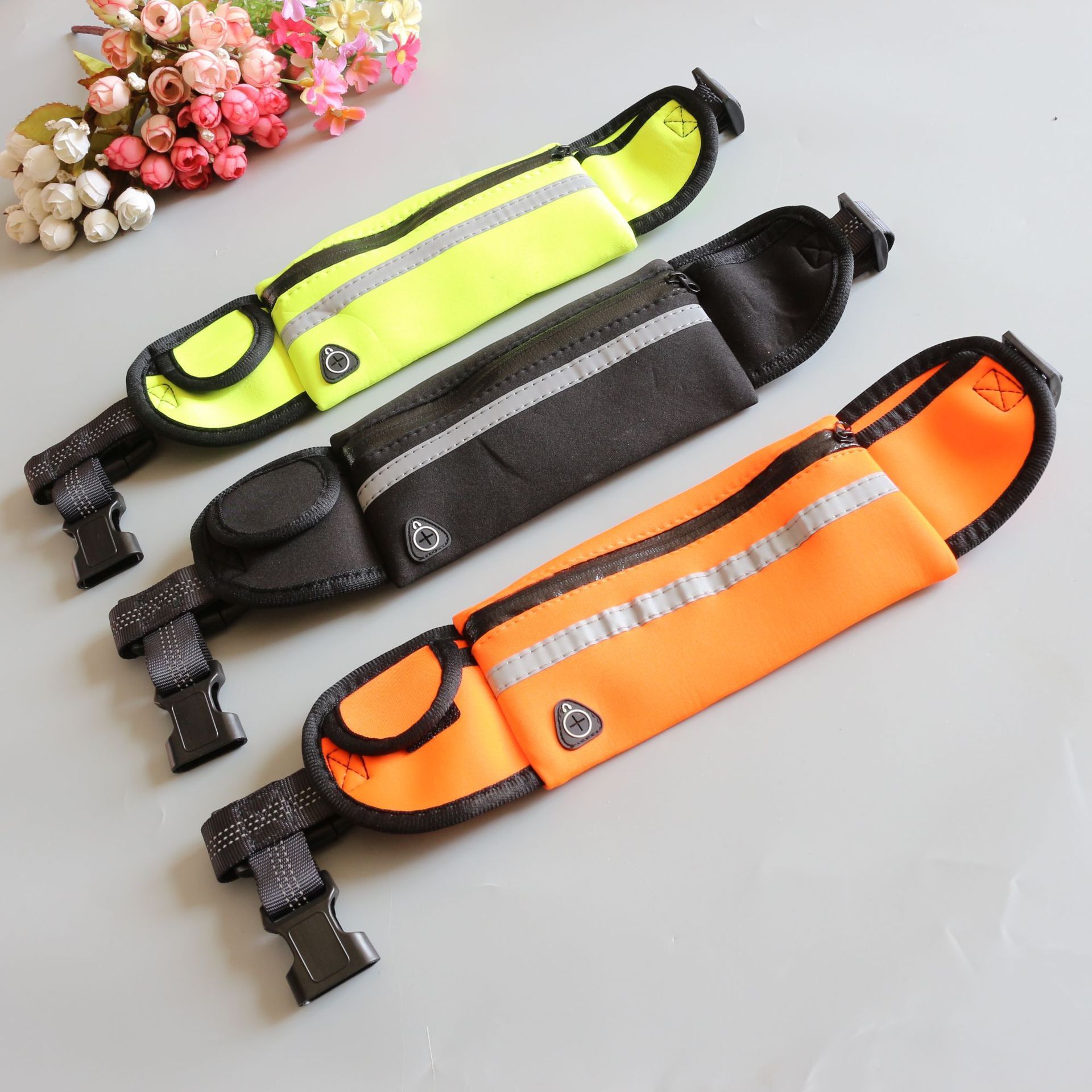 Pocket Running Two-Pcs Pet Traction Rope Suit
