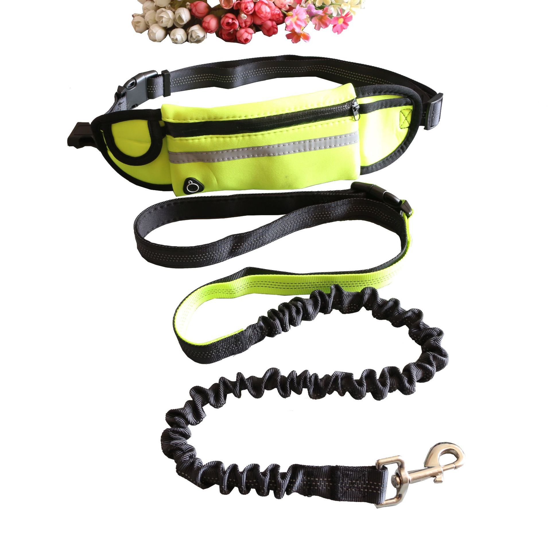 Pocket Running Two-Pcs Pet Traction Rope Suit - Image 5
