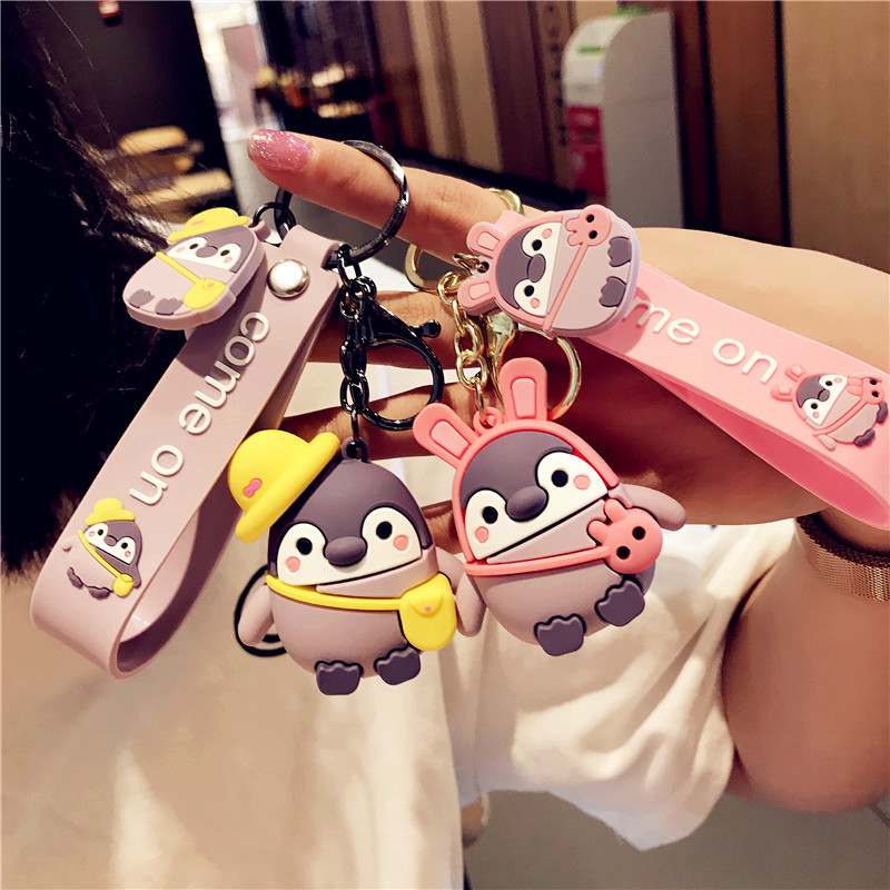 Creative Cute Penguin Pendant Keychain