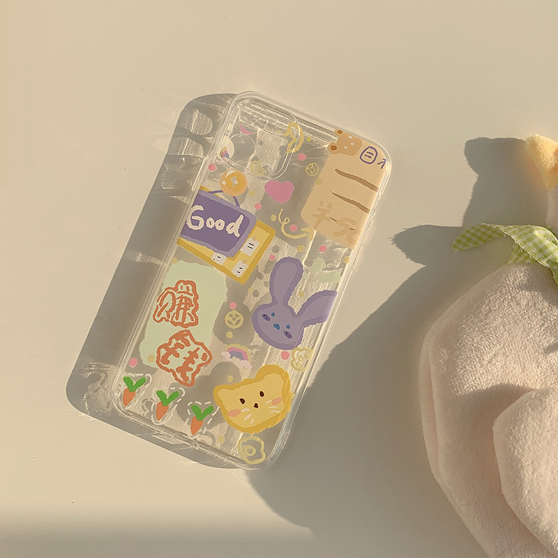 Ins Graffiti Floral Phone Case - Image 5