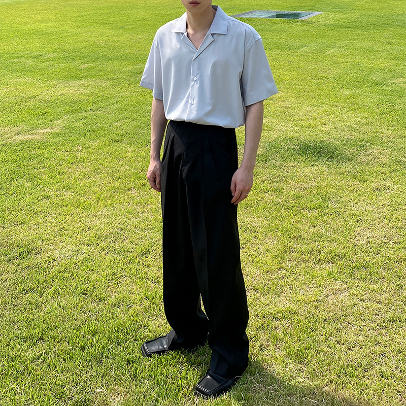 Korean Style Loose Short Sleeve Shirt - Image 5