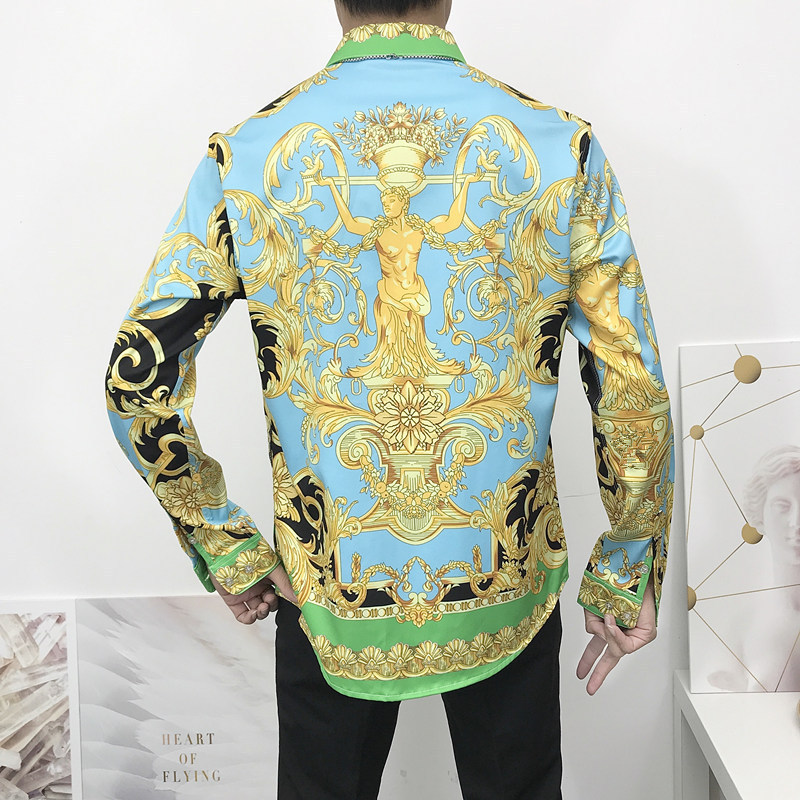 Yan Pattern Printing Shirts - Image 2