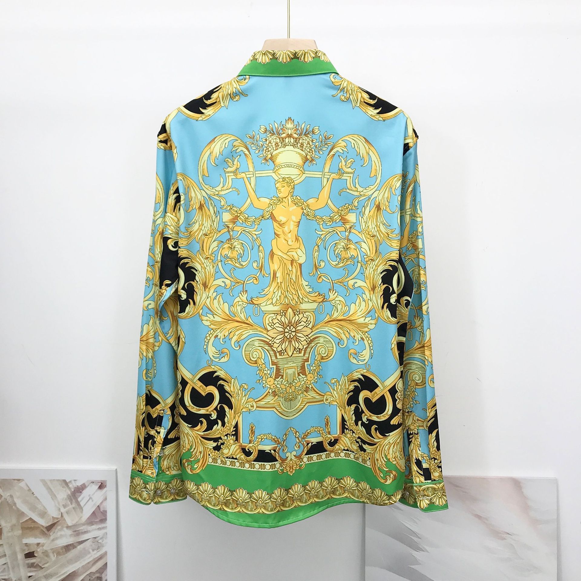 Yan Pattern Printing Shirts - Image 4