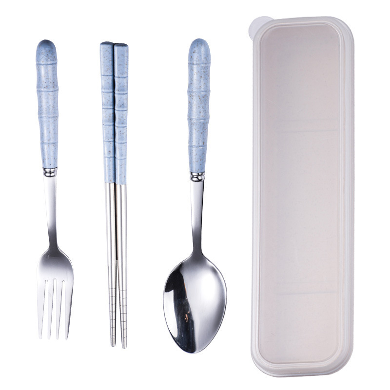 Portable Wheat Straw Cutlery Set - Image 6