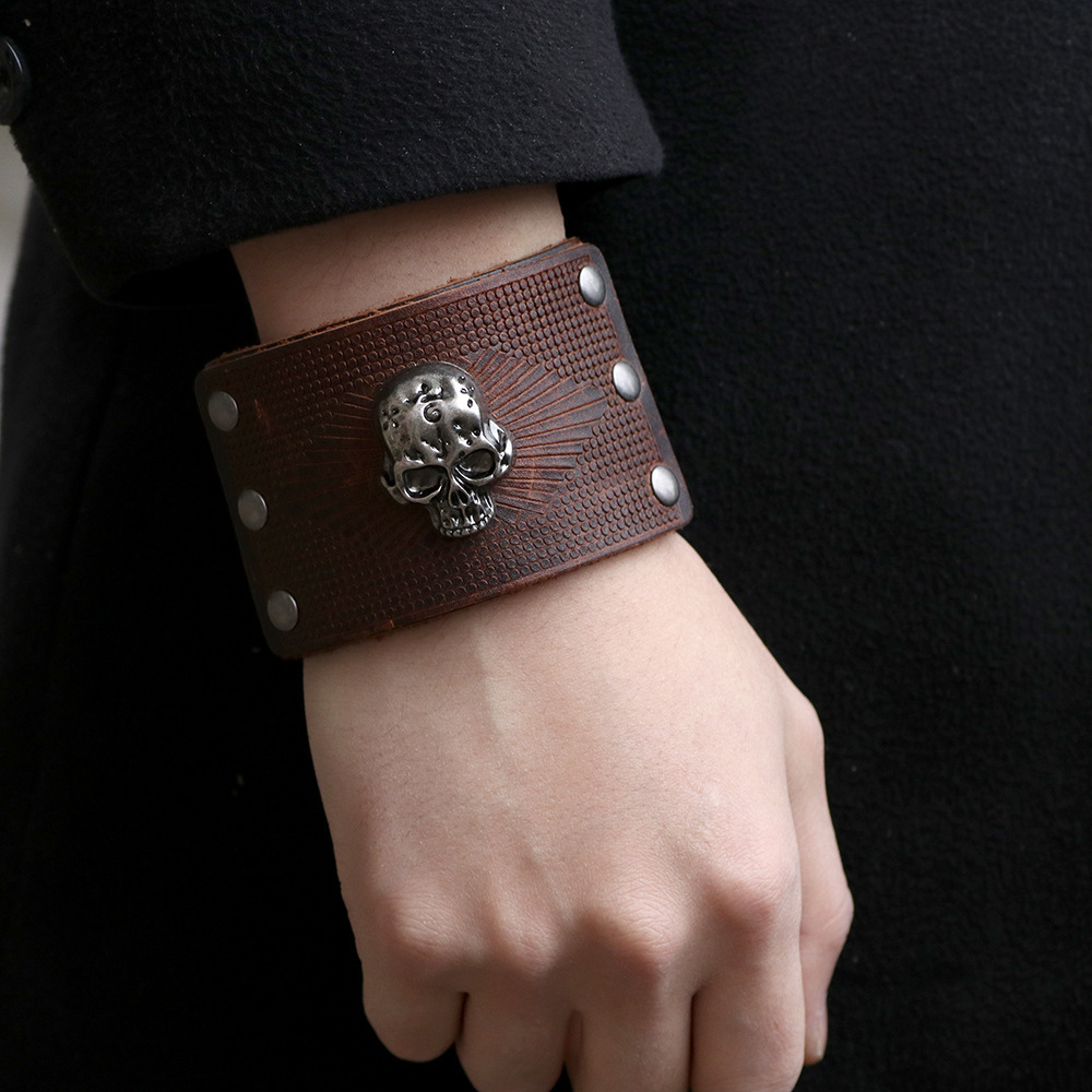 Cowhide Bracelet for Men