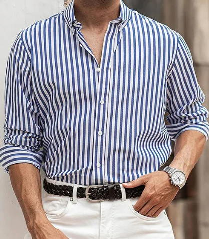 Casual Autumn Long Sleeve Shirt - Image 5