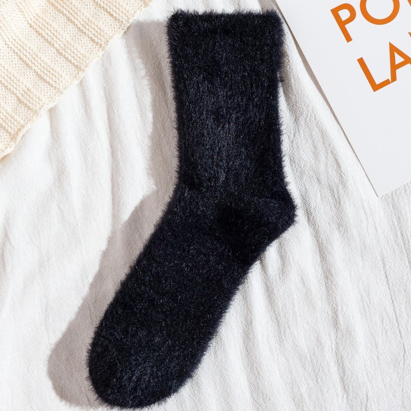 Women Plush Home Sleeping Socks - Image 4