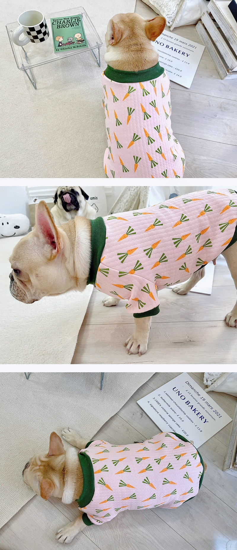 Pet Dogs And Cats Cotton-Padded Coat - Image 4
