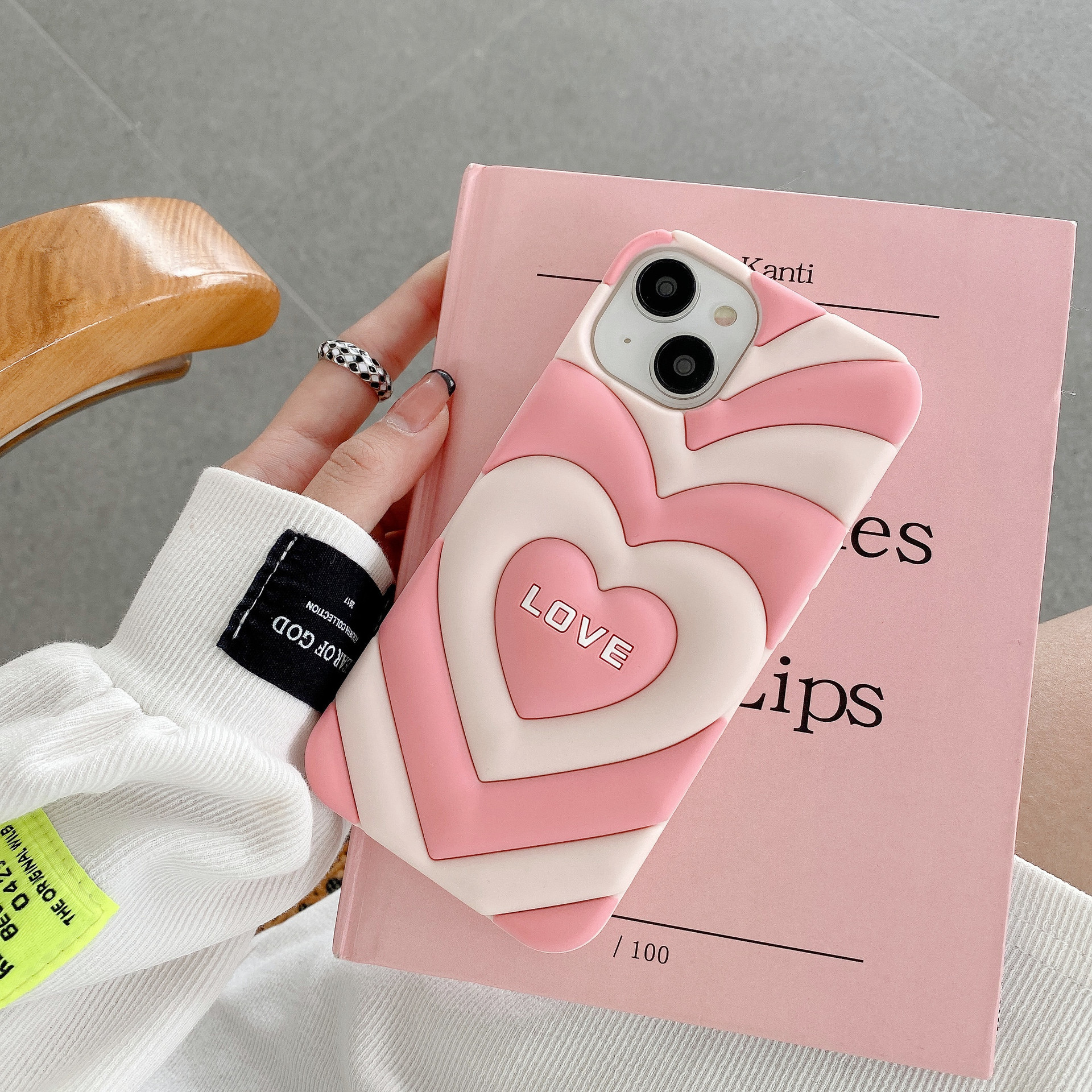 Silicone 3D Love Cute Phone Case - Image 6