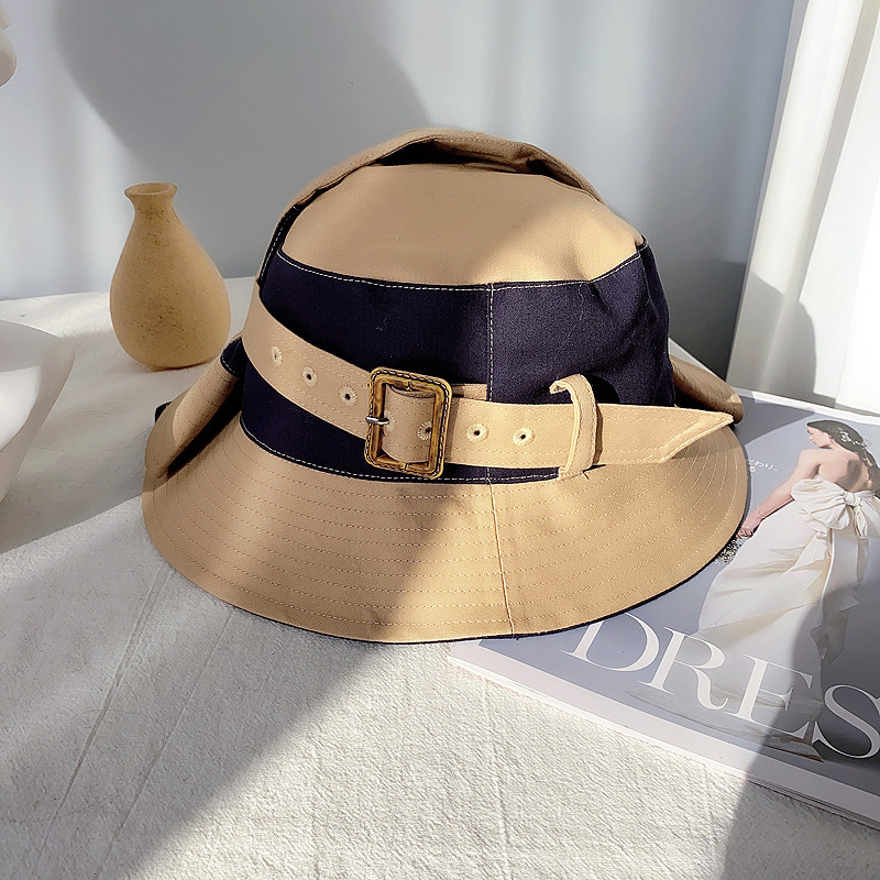 Women's Fisherman Cotton Trench Hem Hat - Image 4