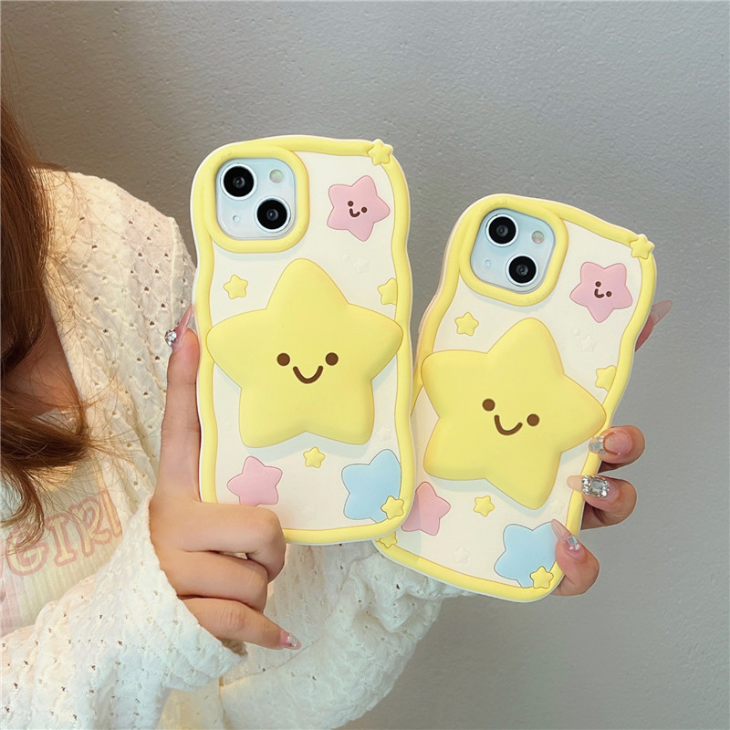 Yellow Silicone Protective Cover Phone Case - Image 3