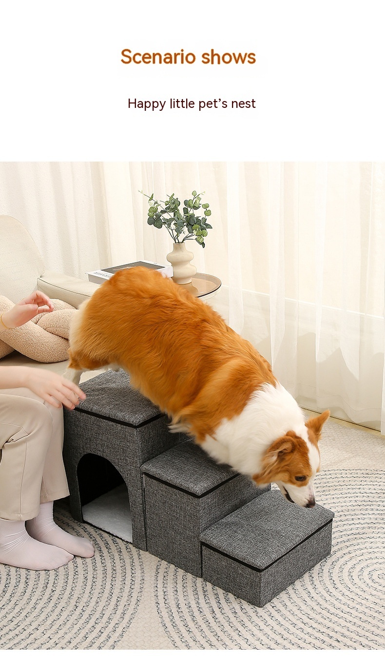 Foldable Pet Ladder Step For Dogs And Cats - Image 3