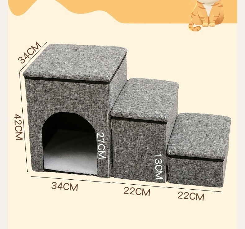 Foldable Pet Ladder Step For Dogs And Cats - Image 4