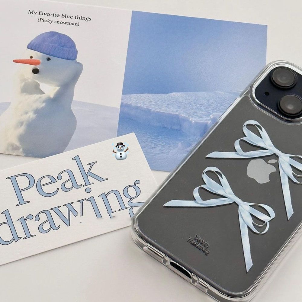 Ins Bow Transparent Phone Case - Image 5
