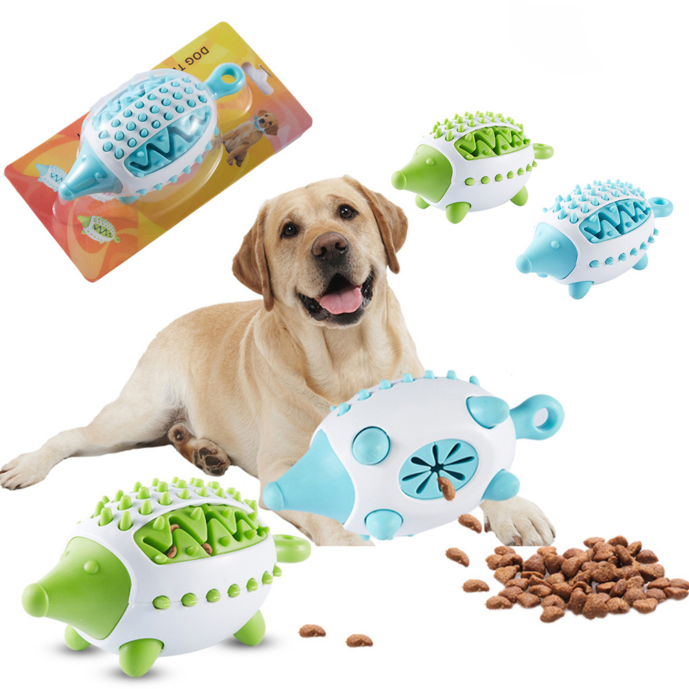 Phedgehog Shape Food Leaking Dog Toy
