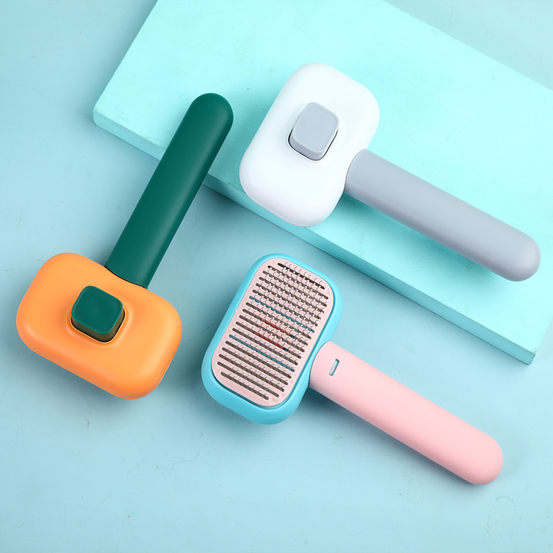 Stainless Steel Open-Knot Grooming Brush Tool - Image 2