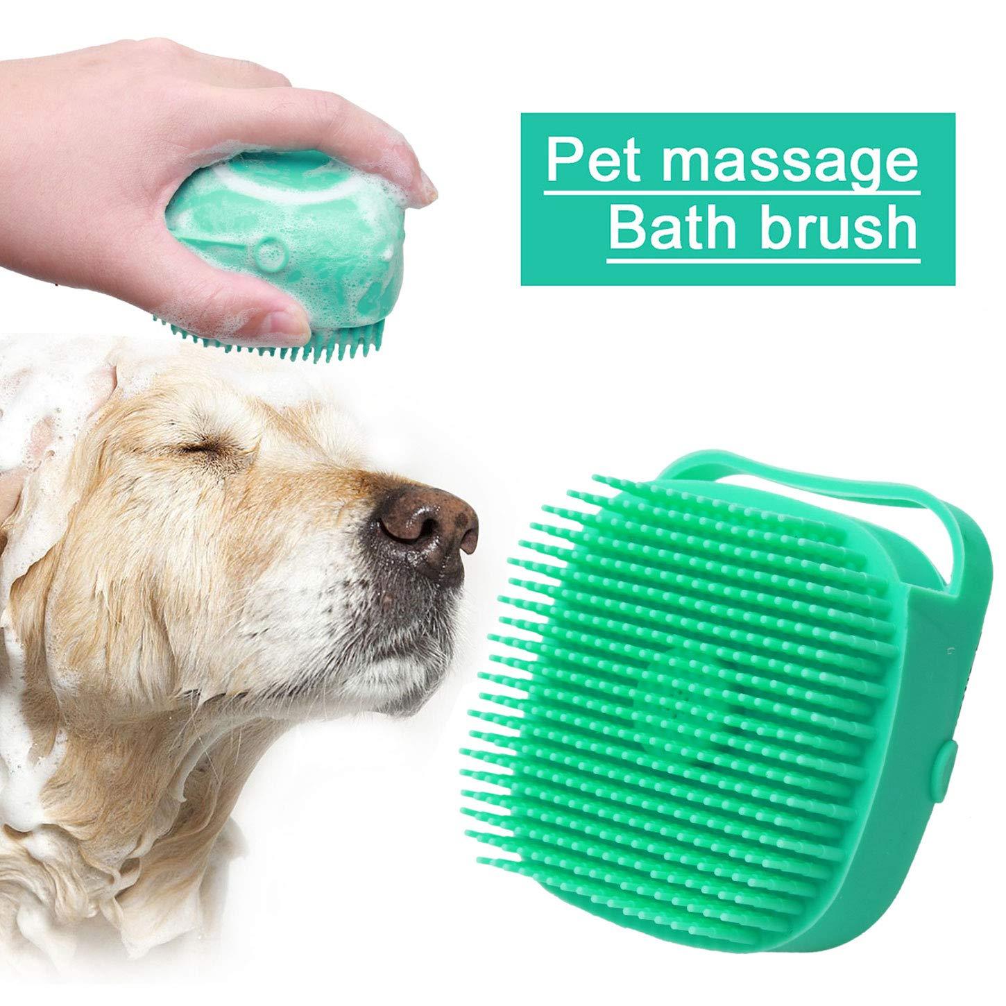Soft Silicone Pet Dog Shampoo Massager Brush - Image 5