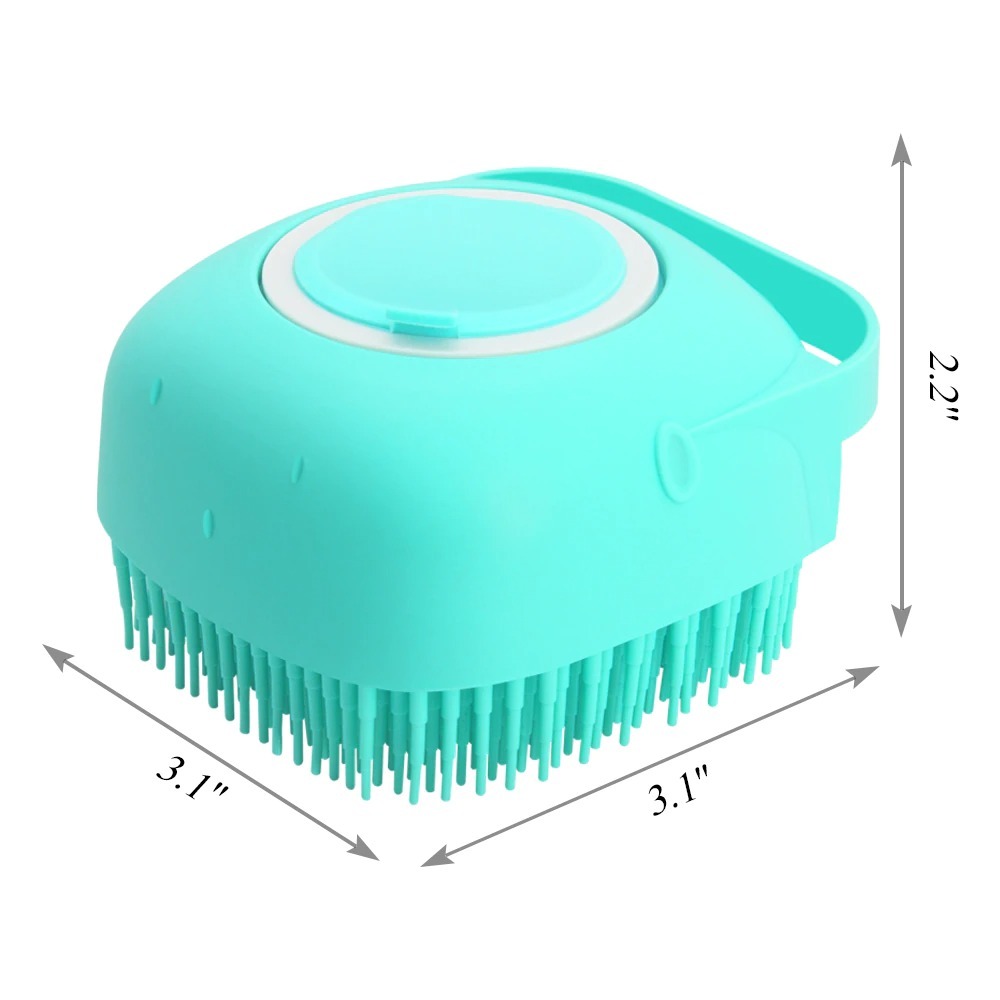 Soft Silicone Pet Dog Shampoo Massager Brush - Image 9